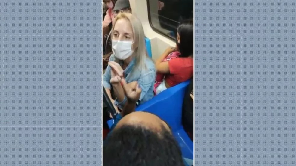 Mulher branca é escoltada no Metrô de SP após associar cabelo de mulher negra a doença