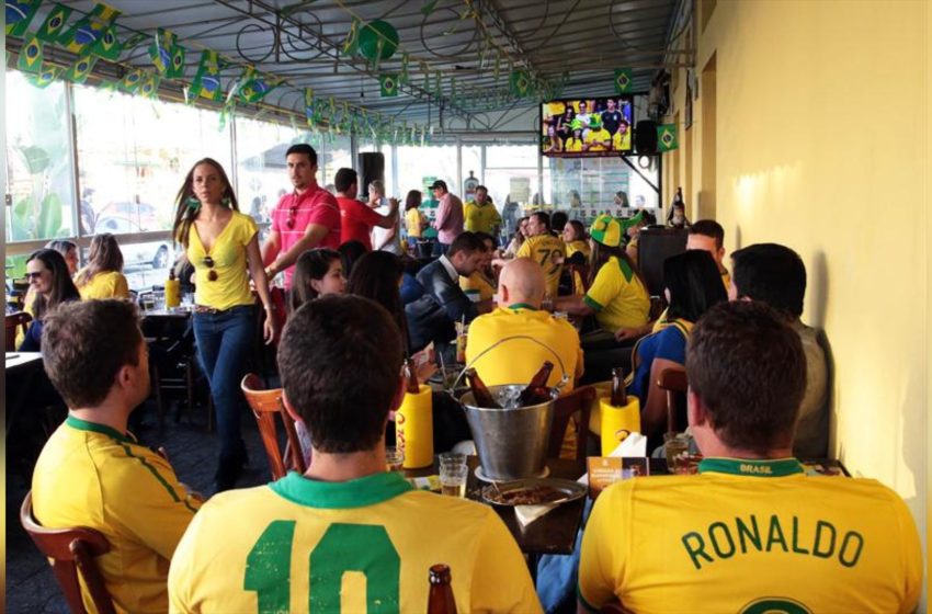 Estabelecimentos receberão torcedores para assistir aos jogos do Brasil na  Copa